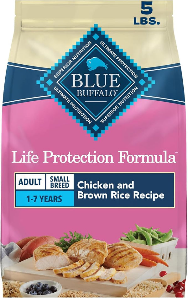 Blue Buffalo Small Breed Chicken Rice Dog Food 5lb