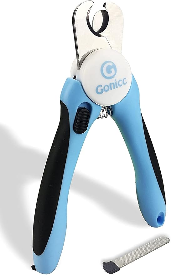 Gonicc Pet Nail Clippers with Safety Guard & File