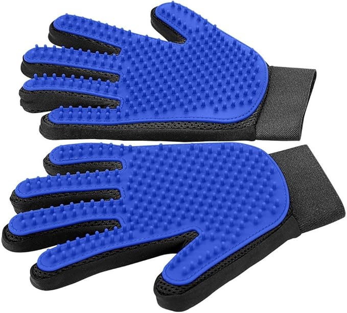 Pet Hair Remover Gloves for Dogs & Cats
