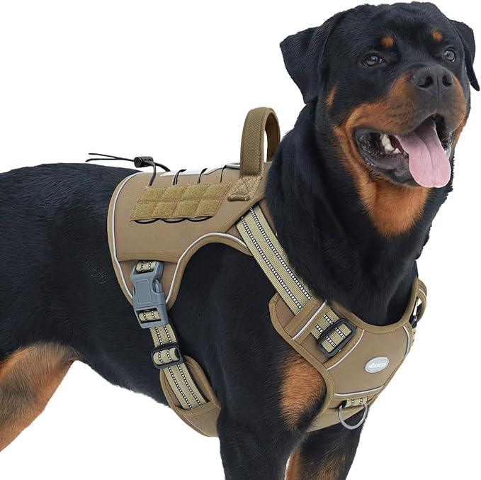 AUROTH Tactical No-Pull Harness for Large Dogs