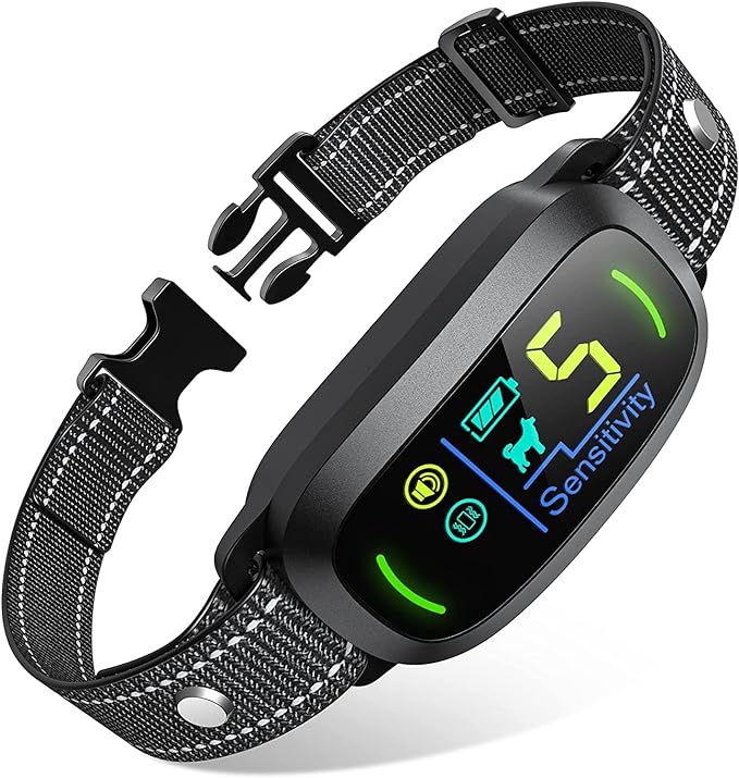 Smart Anti-Bark Dog Collar – Rechargeable & Adjustable