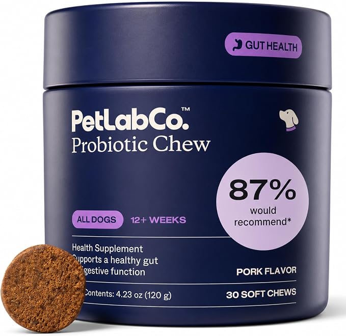 PetLab Probiotics for Dogs – Digestive & Allergy Support