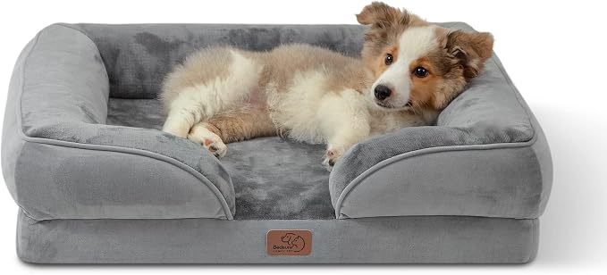 Orthopedic Waterproof Dog Bed for Medium Dogs