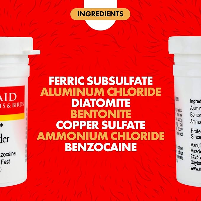 Miracle Care Kwik Stop Styptic Powder for Pets
