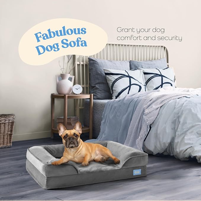 Orthopedic Sofa Dog Bed – Comfortable, Supportive & Washable